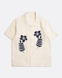 Patterned Shirts · Stachio Shirt - Floral Flock Snow White