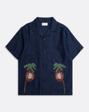 Patterned Shirts · Veloso Shirt - Bahia Sunset Navy Iris