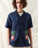 Patterned Shirts · Veloso Shirt - Bahia Sunset Navy Iris