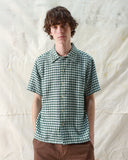 Check Shirts · Busey Shirt - Dobby Check Tropical Green