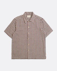 Check Shirts · Busey Shirt - Dobby Check Deep Red