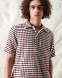 Check Shirts · Busey Shirt - Dobby Check Deep Red