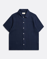 Block Colour Shirts · Busey Shirt - Navy Iris