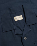 Block Colour Shirts · Hiro Shirt - Navy Iris