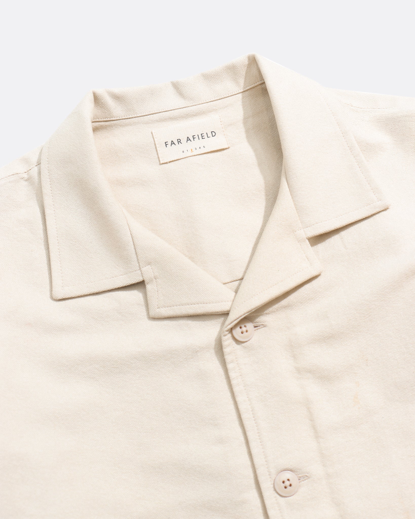 Veloso Embroidered Shirt – Abstract Flower Motif Oversized Cotton