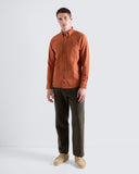 Long Sleeve Shirt · Mod Button Down Shirt - Red