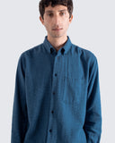 Long Sleeve Shirt · Mod Button Down Shirt - Blue
