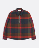 Plaid Shirt · Half-Zip Day Shirt - Red