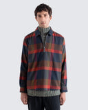 Plaid Shirt · Half-Zip Day Shirt - Red