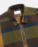 Plaid Shirt · Half-Zip Day Shirt - Green