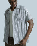 Short-Sleeve Shirt · Selleck Higher Stripe Shirt