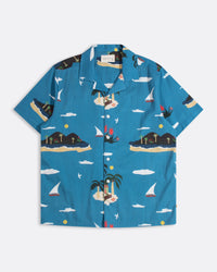 Short-Sleeve Shirt · Stachio Island Repeat Shirt