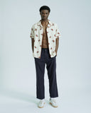 Short-Sleeve Shirt · Piped Stachio Vulcano Shirt