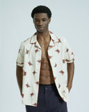Short-Sleeve Shirt · Piped Stachio Vulcano Shirt