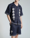 Short-Sleeve Shirt · Veloso Palm Appliqué Shirt