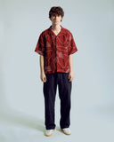 Short-Sleeve Shirt · Veloso Palm Embroidery Shirt
