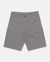Knee-length Shorts · Coup Short - Herringbone Navy