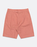 Knee-length Shorts · Double Pleated Short - Textured Weave Pink