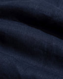 Shorts · Double Pleated Short - Navy Iris