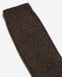 Block Colour Socks · Neppy Socks - Slate Brown