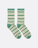 Stripe Socks · Ribbed Stripe Socks - Frosty Green / Multi
