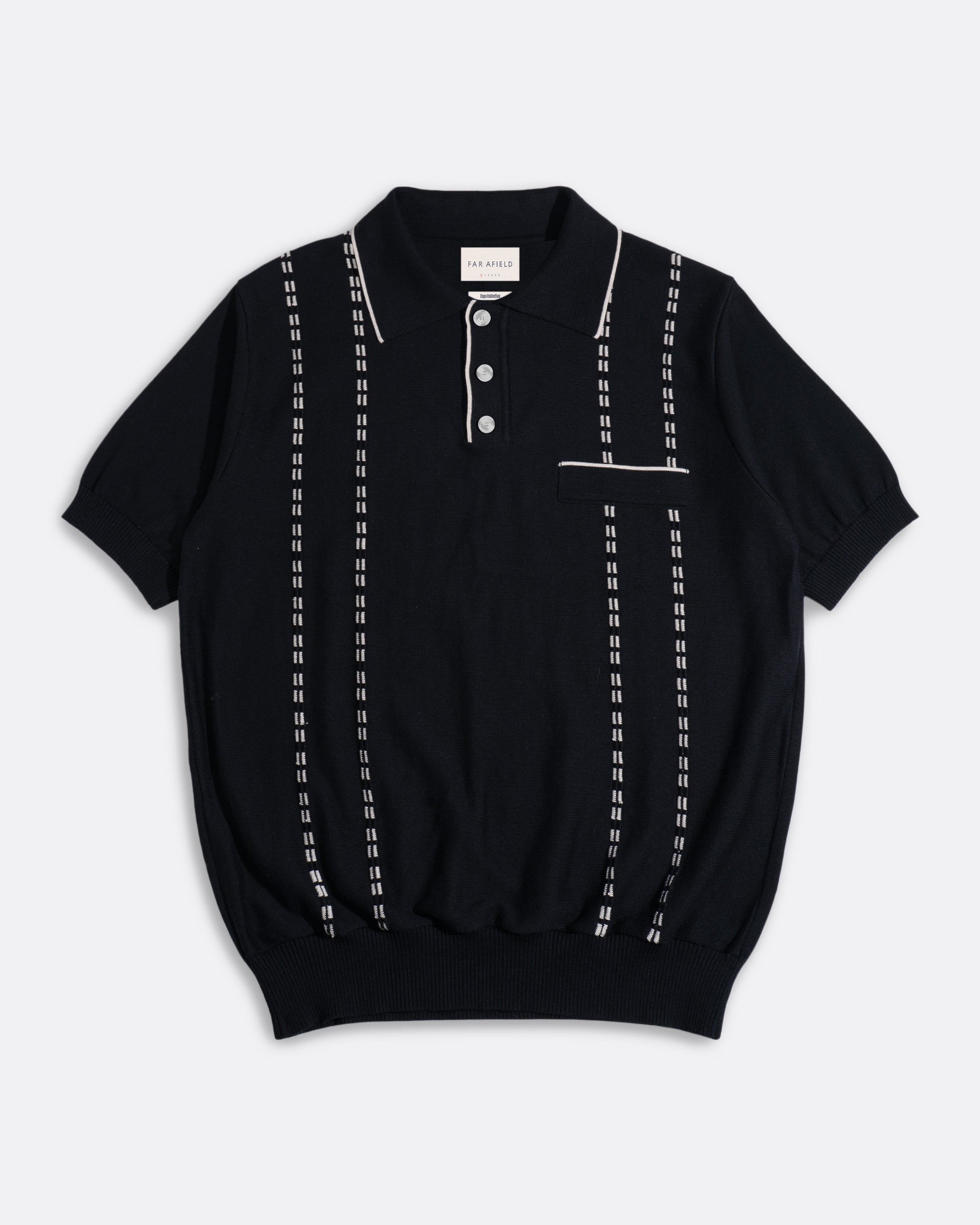 Moe n' Joe Knit Polo | Tony Soprano Inspired Knit | Far Afield