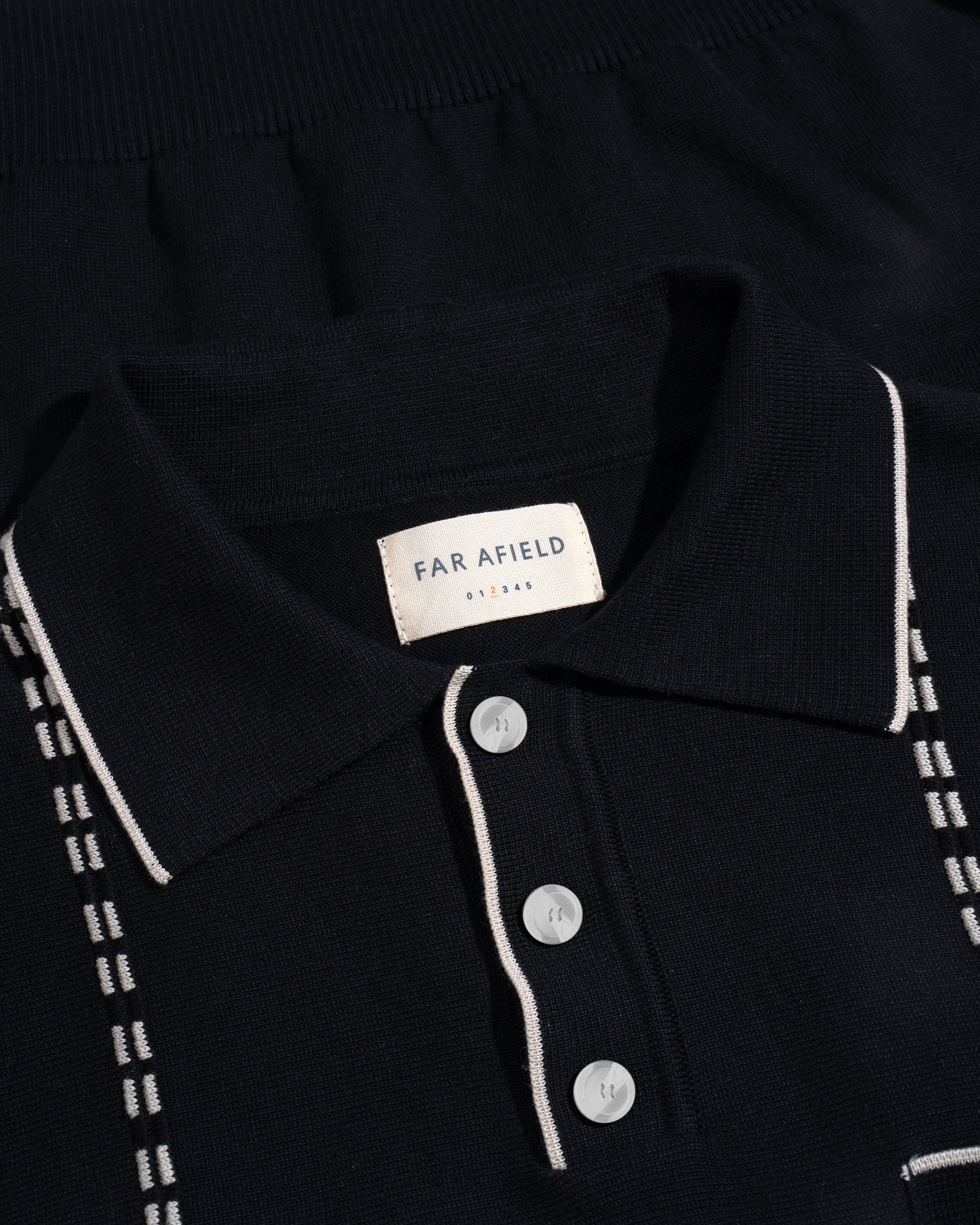 Moe n' Joe Knit Polo | Tony Soprano Inspired Knit | Far Afield
