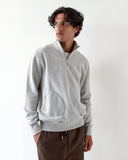 Zipped Sweatshirts · Funnel Neck Sweatshirt - Grey