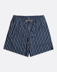Swimshorts · Printed Swim Short - Helio Stripe Navy Iris