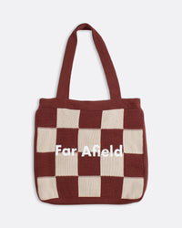 Tote Bag · Patchwork Shopper Burgundy