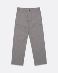 Straight Leg Trousers · Coup Trouser - Herringbone Navy