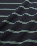 Long Sleeve T-Shirts · Tres Sripe T-Shirt - Dark Grey / Forest Green