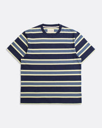 T-Shirts · Canedo Stripe T-shirt - Navy Iris