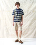T-Shirts · Canedo Stripe T-shirt - Navy Iris