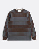 Long Sleeve T-Shirts · Breton Stripe T-Shirt - Brown
