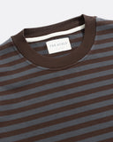 Long Sleeve T-Shirts · Breton Stripe T-Shirt - Brown
