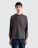 Long Sleeve T-Shirts · Breton Stripe T-Shirt - Brown