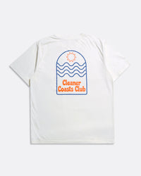 Graphic T-Shirts · Cleaner Coasts Club T-shirt - White