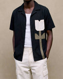 Short Sleeve Shirt · Lilly of the Valley Stachio Shirt