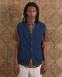 Vests · Cropper Sleeveless Cardigan