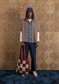 Tote Bag · Patchwork Shopper {{ color }}