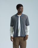 Velzy Helio Stripe Knit Shirt