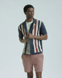 Velzy Simple Stripe Knit Shirt