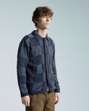 Patchwork Knit Shirt