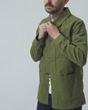 Station Chore Jacket -Green #video-fit