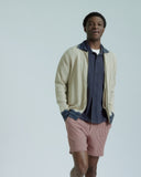 Aleksey Horace Stripe Zip-Up