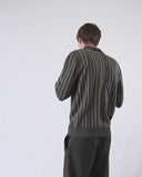 Pennon Stripe Polo Knit