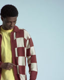 Patchwork Knit Shirt