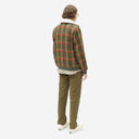 Outerwear · Cupar Jacket (Fletch Check - Dark Olive Green)