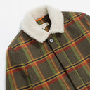 Outerwear · Cupar Jacket (Fletch Check - Dark Olive Green)
